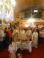 Image from entry Suceava Ukrainian church service SS Peter and Paul Church s in the Internet Encyclopedia of Ukraine